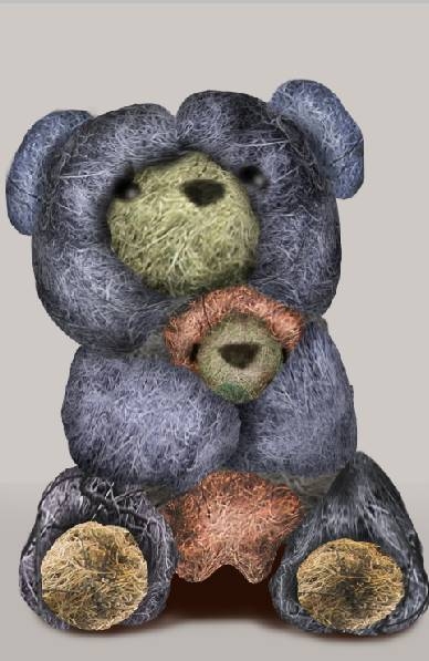 Creation of Bear Mom: Step 2
